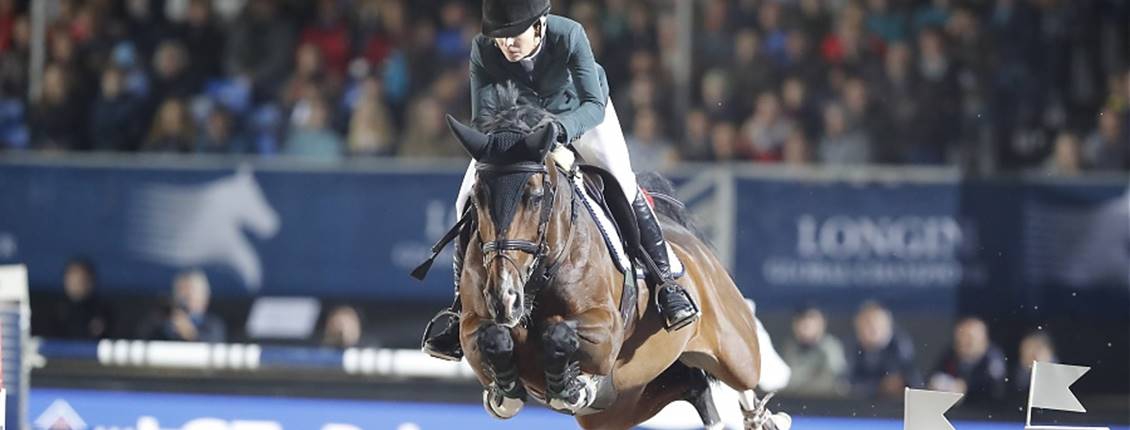 Edwina Tops Alexander still in the battle in the LGCT Equestrian